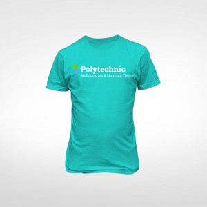 T-Shirt-Poly-Light-Blue