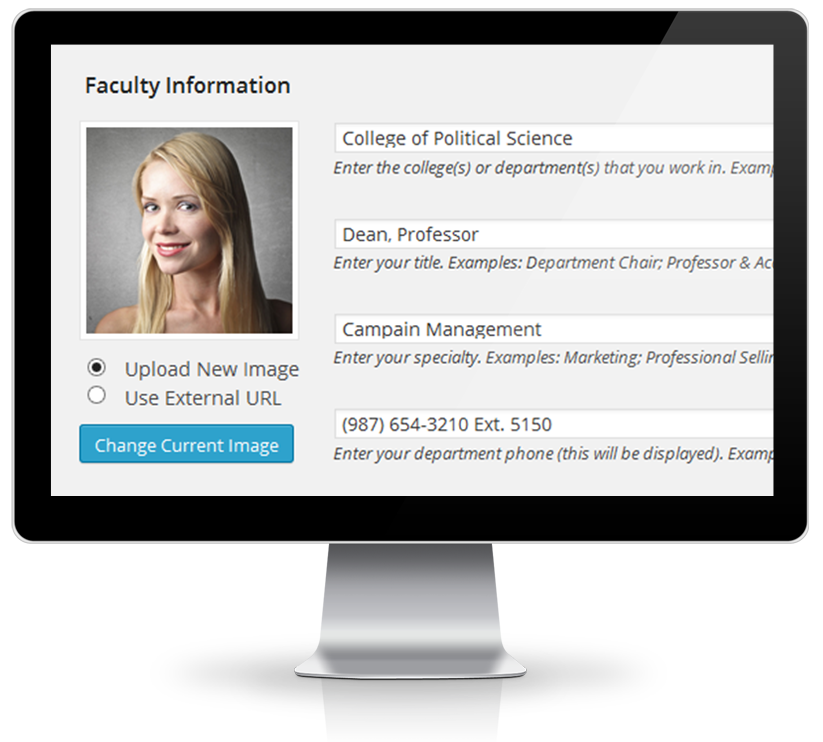 FacultyProfile